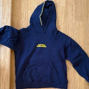Madhappy Curb Your Enthusiasm RARE Navy Blue Hoodie